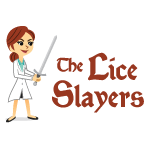 The Lice Slayers logo