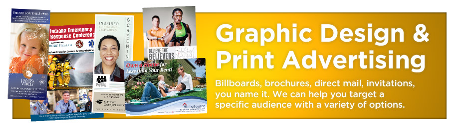 Graphic Design and Print Advertising Banner
