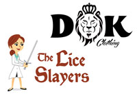 Lullaby Sitters and DOK Clothing Logos