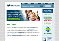 St.Vincent Foundation Website